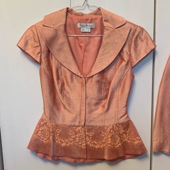 Kay Unger two piece skirt suit - Picture 6 of 12